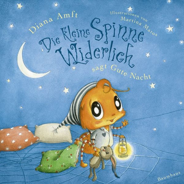 Die kleine Spinne Widerlich sagt Gute Nacht (Pappbilderbuch), Gebundene Ausgabe von Diana Amft, Baumhaus, 9783833906022