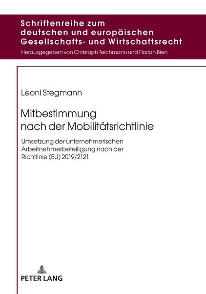 Produktbild: Mitbestimmung nach der Mobilit&auml;tsrichtlinie