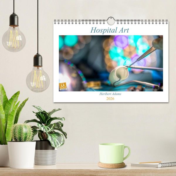 Produktbild: Hospital Art (Wandkalender 2026 DIN A4 quer), CALVENDO Monatskalender