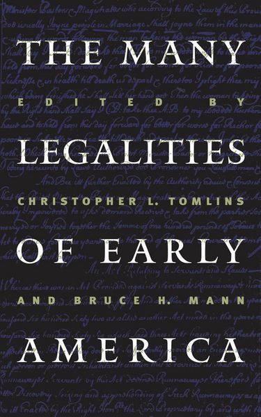 Produktbild: The Many Legalities of Early America