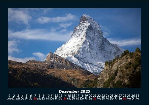 Produktbild: Berge 2025 Fotokalender DIN A5