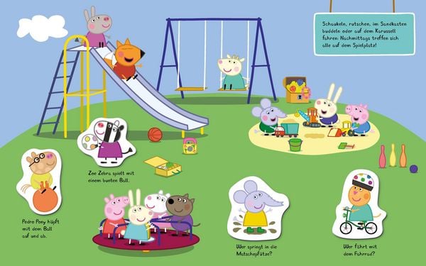 Produktbild: Peppa Pig Magnet-Spiel-Buch