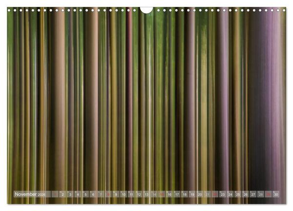 Produktbild: Atelier Wald - gemalt mit Licht (Wandkalender 2026 DIN A3 quer), CALVENDO Monatskalender