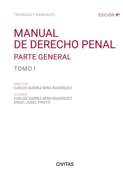 Produktbild: Manual de Derecho Penal I. Parte General 2023