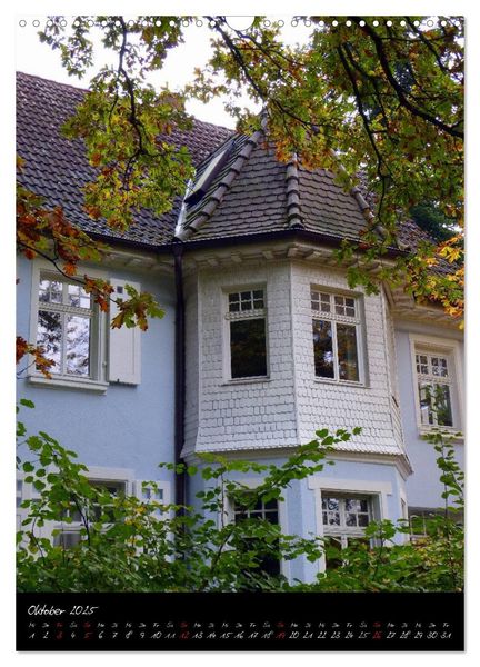 Traumhafte Villen in Buchschlag (Wandkalender 2025 DIN A3 hoch), CALVENDO Monatskalender