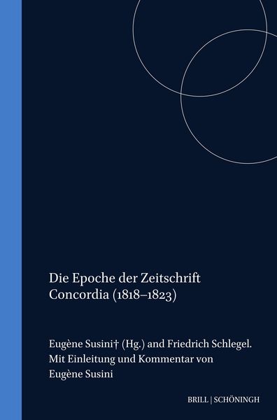Produktbild: Die Epoche der Zeitschrift Concordia (1818&ndash;1823)