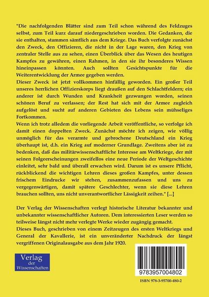 Produktbild: Vom Kriege der Zukunft