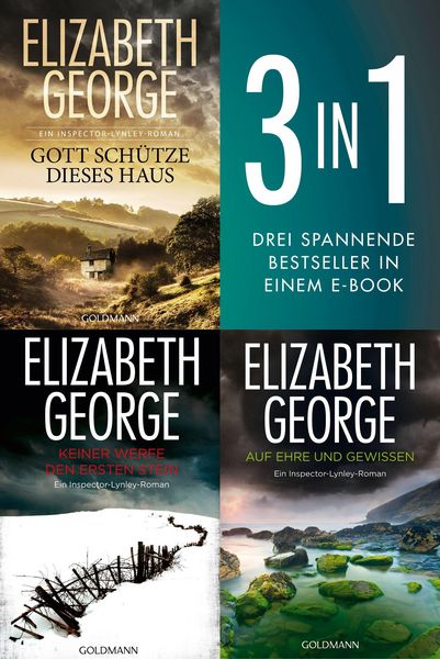 Produktbild: Die Inspector-Lynley Reihe Band 1-3: Gott sch&uuml;tze dieses Haus / Keiner werfe den ersten Stein / Auf Ehre und Gewissen (3in1-Bundle)