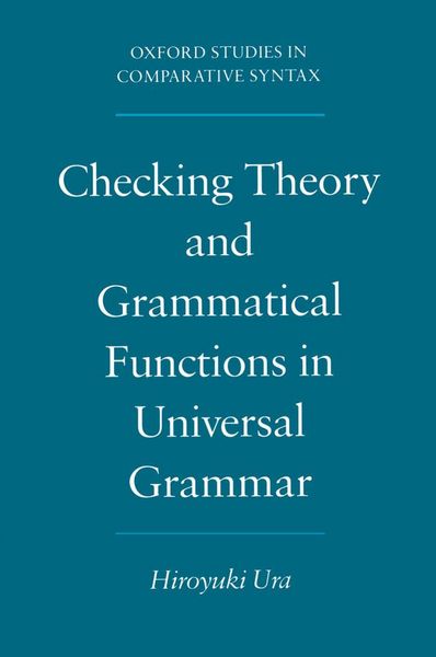 Produktbild: Checking Theory and Grammatical Functions in Universal Grammar