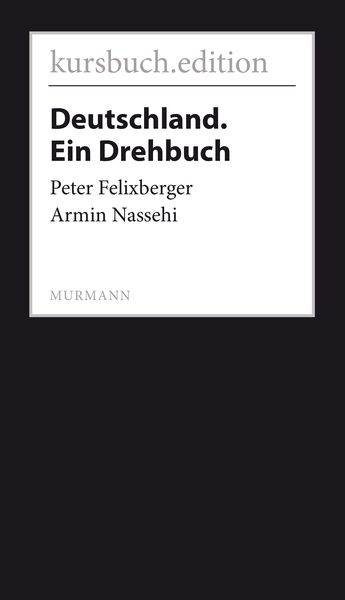 Produktbild: Deutschland. Ein Drehbuch