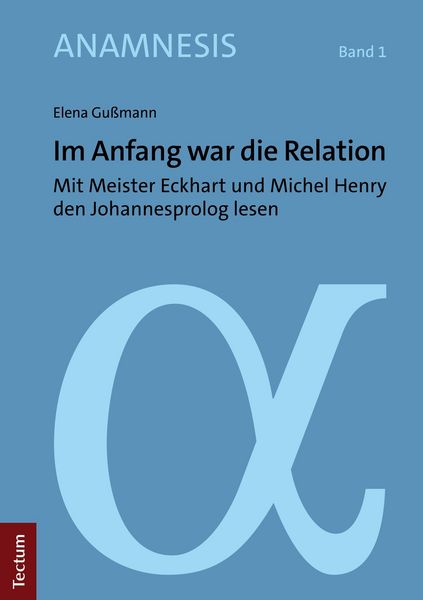Produktbild: Im Anfang war die Relation
