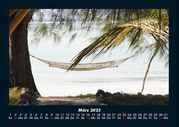 Produktbild: Urlaubsgef&uuml;hle 2025 Fotokalender DIN A4