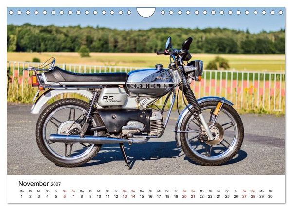 Produktbild: Kreidler-Kult (Wandkalender 2027 DIN A4 quer), CALVENDO Monatskalender