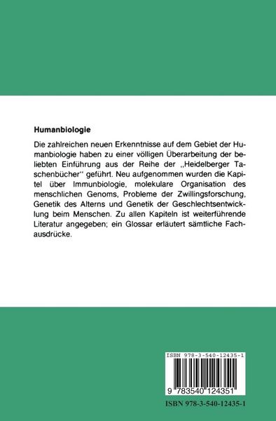 Produktbild: Humanbiologie
