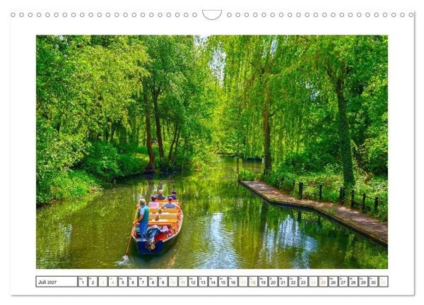 Produktbild: Spreewald Natur und Kulturlandschaft (Wandkalender 2027 DIN A3 quer), CALVENDO Monatskalender