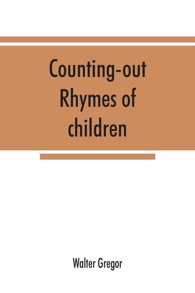 Produktbild: Counting-out rhymes of children