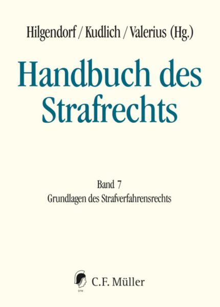 Produktbild: Handbuch des Strafrechts