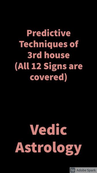 Produktbild: Predictive Techniques of 3rd house