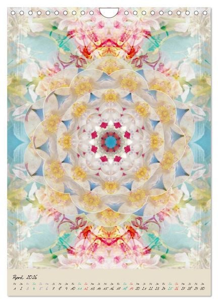 Produktbild: MANDALAS DES LICHTS (Wandkalender 2026 DIN A4 hoch), CALVENDO Monatskalender