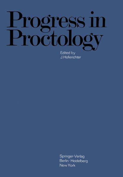 Produktbild: Progress in Proctology