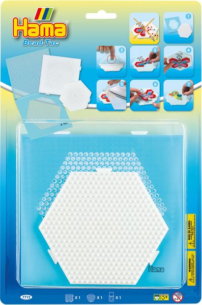HAMA Blister mit Stiftplatten und Haftfolie