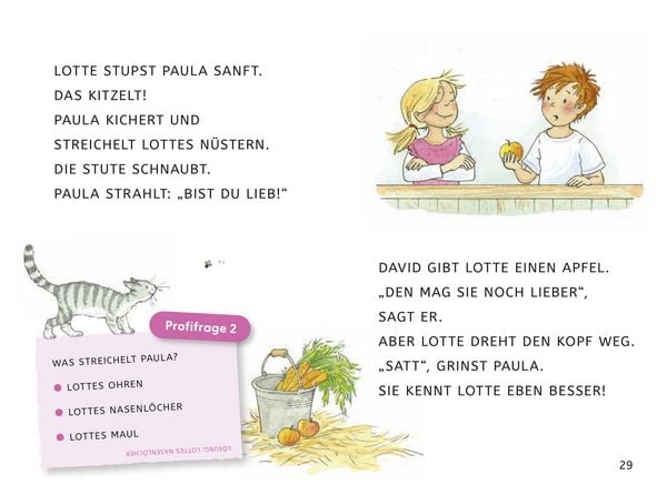 Produktbild: Leseprofis &ndash; GROSSBUCHSTABEN: EIN FOHLEN NAMENS SCHNUPPE, 1. Klasse