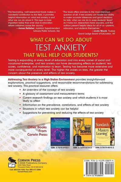 Produktbild: Addressing Test Anxiety in a High-Stakes Environment