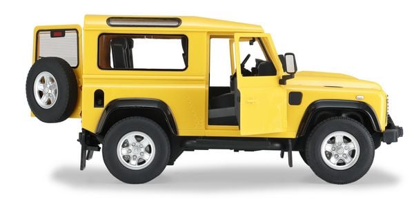 Produktbild: Land Rover Defender 1:14 gelb 2,4GHz T&uuml;r manuell