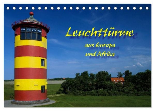 Produktbild: Leuchtt&uuml;rme (Tischkalender 2026 DIN A5 quer), CALVENDO Monatskalender