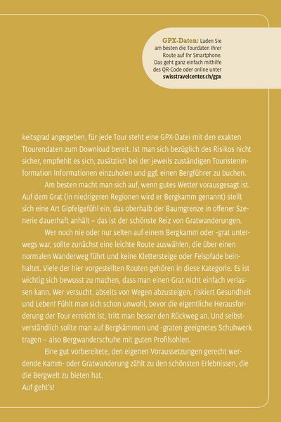 Produktbild: K&uuml;mmerly+Frey Erlebnis Schweiz Gratwanderungen - Wanderf&uuml;hrer
