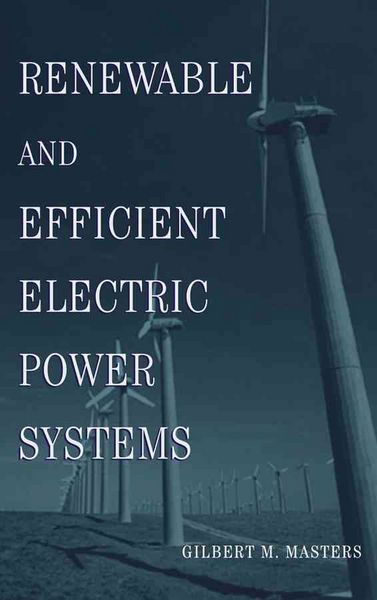 Produktbild: Renewable and Efficient Electric Power Systems