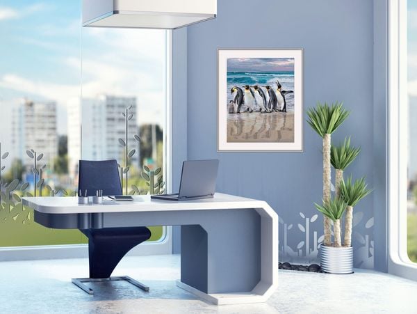 Produktbild: Schipper 609130887 - Malen nach Zahlen, Kaiserpinguine, 40 x 50 cm