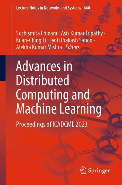Produktbild: Advances in Distributed Computing and Machine Learning