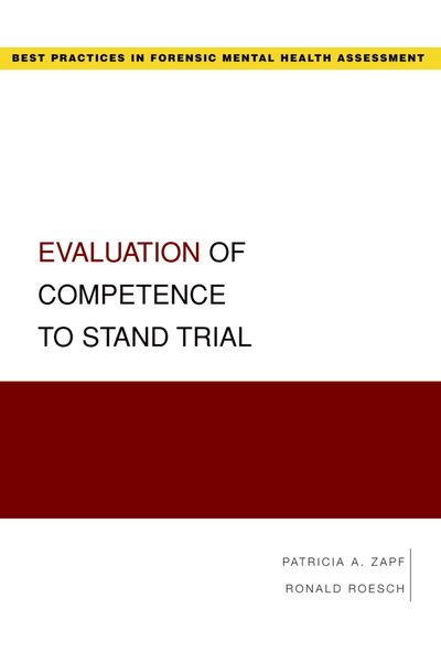 Produktbild: Evaluation of Competence to Stand Trial