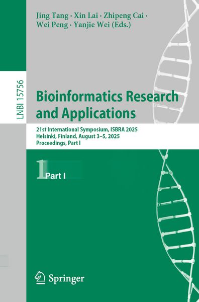 Produktbild: Bioinformatics Research and Applications