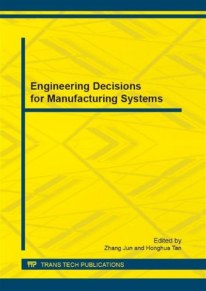 Produktbild: Engineering Decisions for Manufacturing Systems