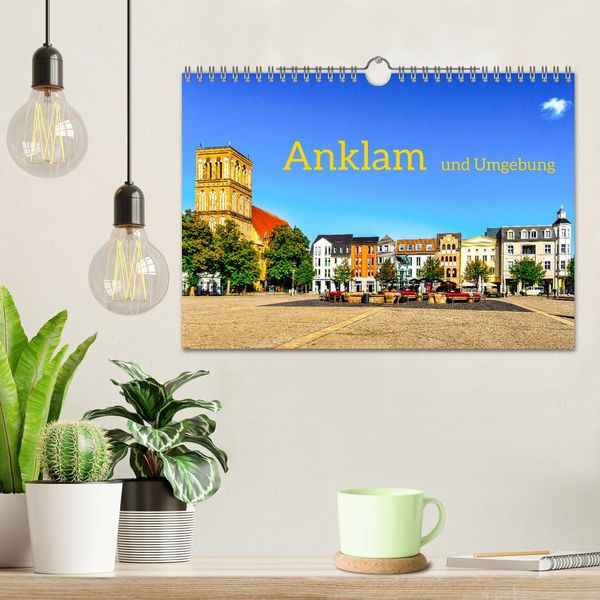 Produktbild: Anklam und Umgebung (Wandkalender 2026 DIN A4 quer), CALVENDO Monatskalender