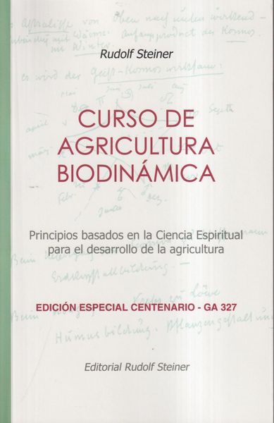Produktbild: Curso de agricultura biodin&aacute;mica (Edic.Especial Centenario GA 327)