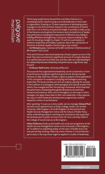 Produktbild: Performing Leadership