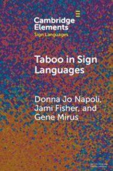 Produktbild: Taboo in Sign Languages