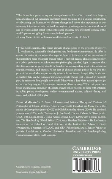 Produktbild: The Moral Challenge of Dangerous Climate Change