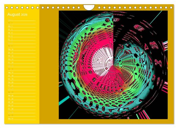 Produktbild: Energie-Spiralen 2026 (Wandkalender 2026 DIN A4 quer), CALVENDO Monatskalender