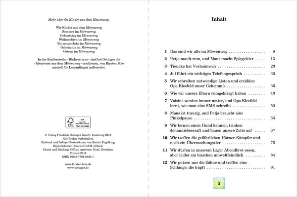 Produktbild: Ferien im M&ouml;wenweg / M&ouml;wenweg Band 8