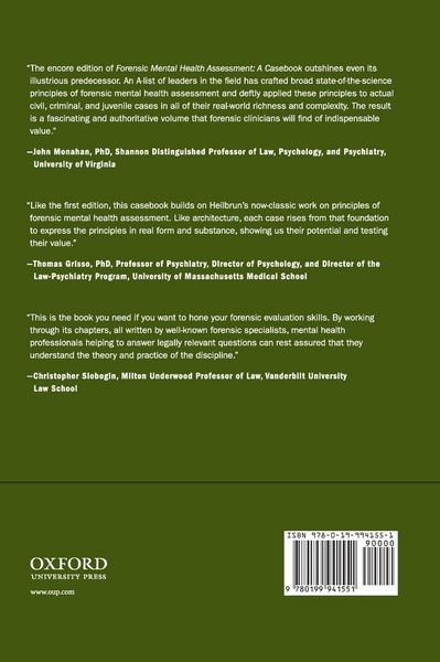 Produktbild: Forensic Mental Health Assessment