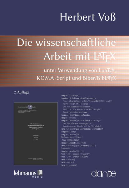 Produktbild: Die wissenschaftliche Arbeit mit LaTeX