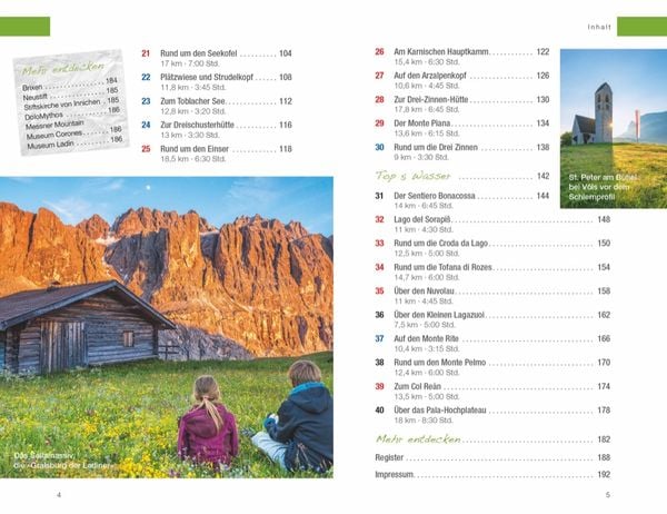 Produktbild: Zeit zum Wandern Dolomiten