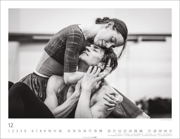 Produktbild: Ballettsaal - Stuttgarter Ballett Kalender 2027 - Stuttgarter Ballett