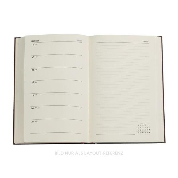 Produktbild: 12-Monatskalender 2027 Black Edition Maxi Verso