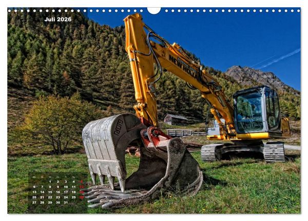 Produktbild: Maschinen - Mal anders gesehen (Wandkalender 2026 DIN A3 quer), CALVENDO Monatskalender