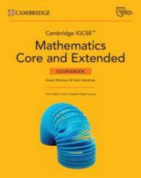 Produktbild: Cambridge Igcse(tm) Mathematics Core and Extended Coursebook with Digital Version and Cambridge Online Mathematics (2 Years' Access)